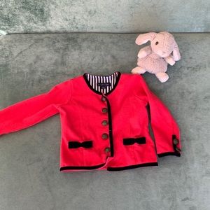 Baby girl red jacket Pumpkin Patch